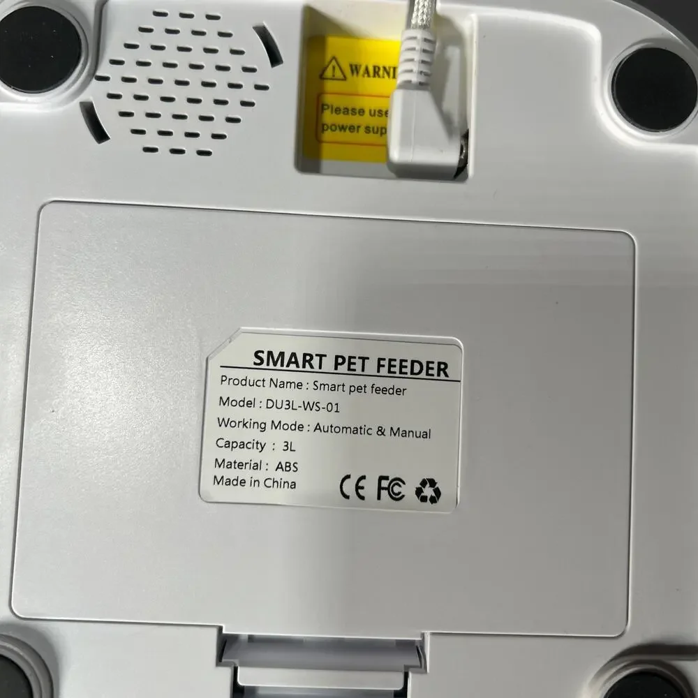 Dokoo Automatic Cat Feeders, App Control Smart Pet Food Dispenser W/portion DU3L